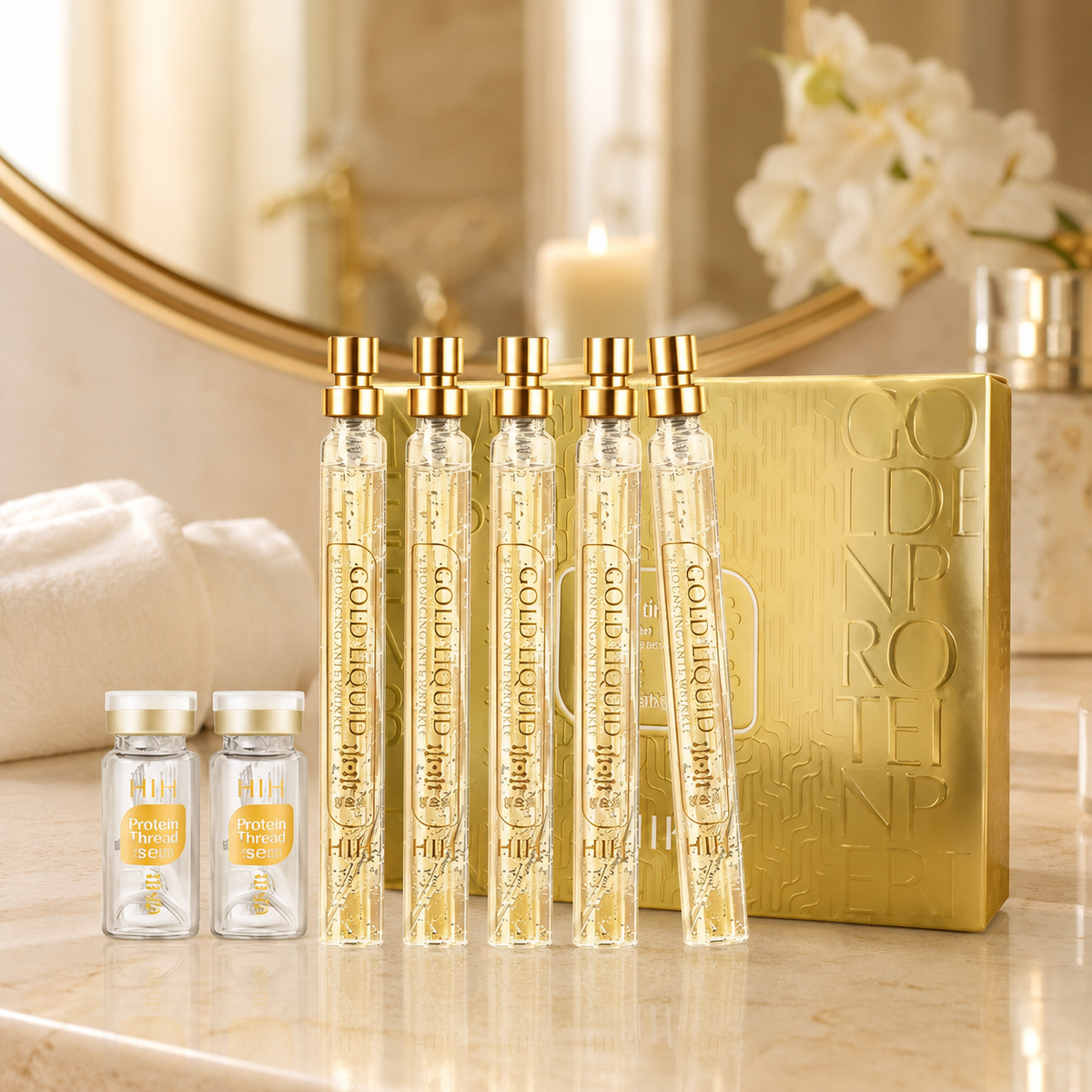GoldLift Hilos de Colágeno 24K™