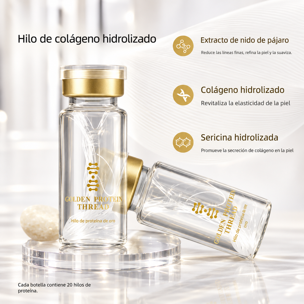 GoldLift Hilos de Colágeno 24K™